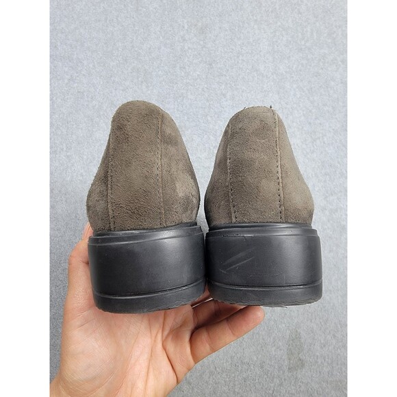 Munro Shoes Womens Size 6.5 Narrow Suede Patent Leather Lace Up Comfort Oxford - Picture 10 of 14